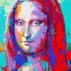 Aesthetic Abstract Mona Lisa Diamond Painting