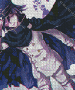 Aesthetic Kokichi Oma Character Diamond Paintings