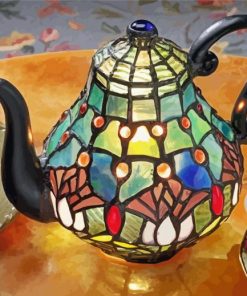 Aesthetic Victorian Teapot Diamond Painting