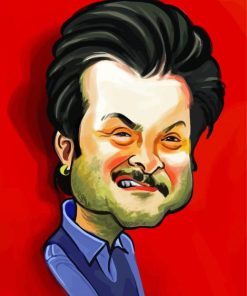 Anil Kapoor Caricature Diamond Paintings