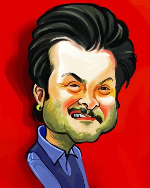 Anil Kapoor Caricature Diamond Paintings