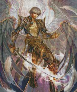 Anime Male Angel Diamond Paintings