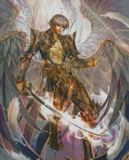 Anime Male Angel Diamond Paintings