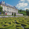 Auvers Sur Oise Castle Diamond Paintings