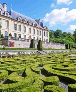 Auvers Sur Oise Castle Diamond Paintings