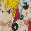 Ban And Meliodas Diamond Painting