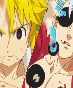 Ban And Meliodas Diamond Painting