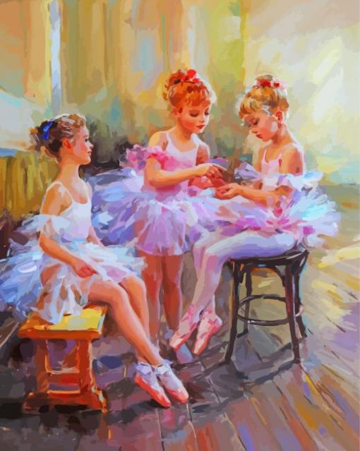 Beautiful Ballerina Children Art Diamond Paintings