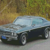 Black 1969 Chevelle Ss 396 Diamond Paintings