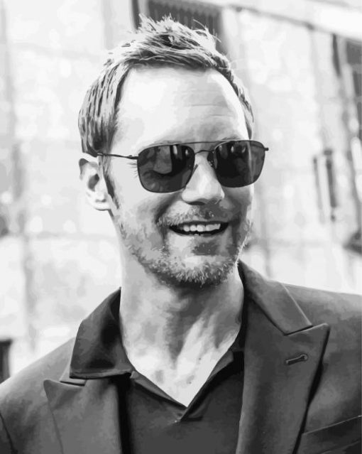 Black And White Alexander Skarsgard Diamond Paintings