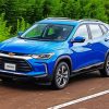 Blue Chevrolet Tracker Diamond Painting