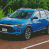 Blue Chevrolet Tracker Diamond Painting