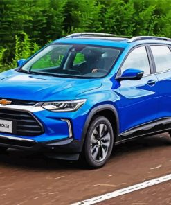 Blue Chevrolet Tracker Diamond Painting