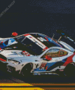 Bmw M8 Gte Car Diamond Painting