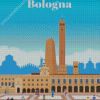 Bologna Italy Poster Art Diamond Painting