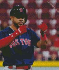 Boston Red Sox Player Diamond Paintings