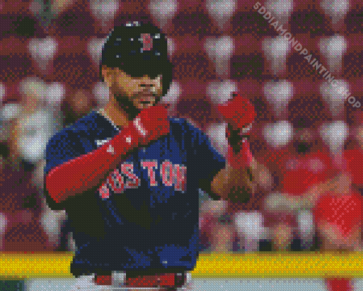 Boston Red Sox Player Diamond Paintings