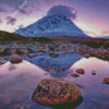 Buachaille Etive Mor Water Reflection Diamond Painting