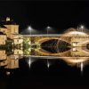 Chinon Bridge At Night Diamond Painting