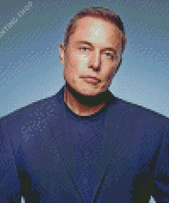 Classy Elon Reeve Musk Diamond Painting