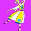 Colorful Ballerina Jester Diamond Paintings