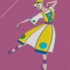 Colorful Ballerina Jester Diamond Paintings