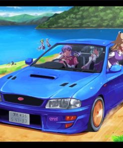 Cool Anime Car Diamond Paintings