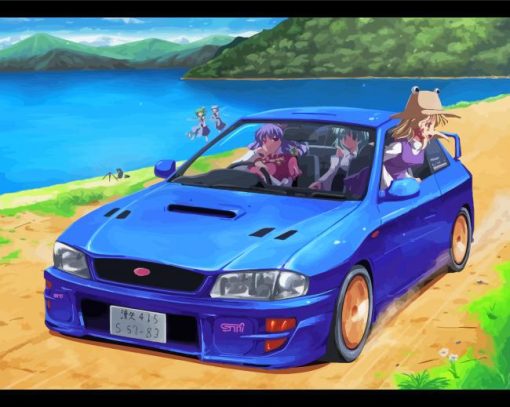 Cool Anime Car Diamond Paintings