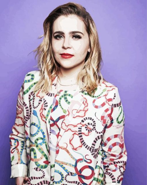 Cool Mae Whitman Diamond Painting