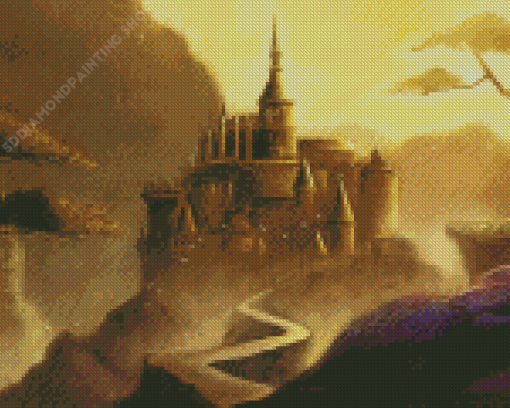 Cool Mythical Castle Diamond Painting