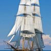 Cool White American Tall Ships Diamond Painting