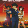 Cowboy Bebop Vintage Anime Diamond Paintings