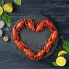 Crayfish Heart Diamond Painting