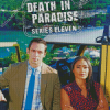 Death In Paradise Drama Serie Poster Diamond Paintings