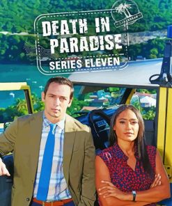 Death In Paradise Drama Serie Poster Diamond Paintings