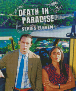 Death In Paradise Drama Serie Poster Diamond Paintings