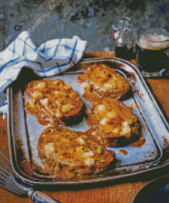 Delicious Welsh Rarebit Diamond Painting