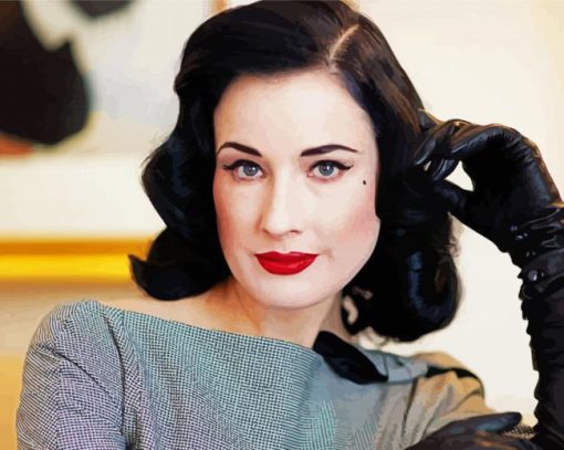 Dita Von Teese Diamond Painting