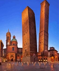 Duo Torri Bologna Italy Diamond Paintings