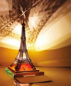 Eiffel Tower Light Decoration Diamond Painting