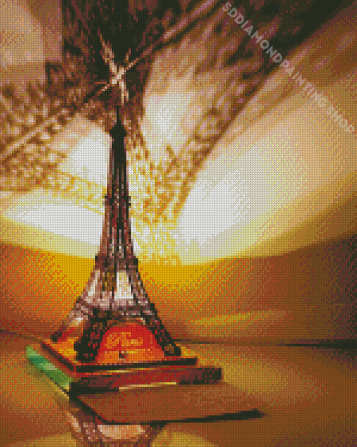 Eiffel Tower Light Decoration Diamond Painting