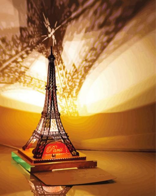 Eiffel Tower Light Decoration Diamond Painting