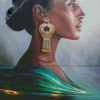 Elegant Nubian Lady Diamond Painting