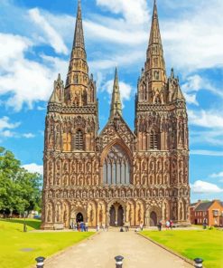 England Lichfield Cathedral Diamond Paintings