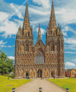 England Lichfield Cathedral Diamond Paintings