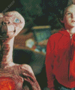 Et Extra Terrestrial Characters Diamond Paintings