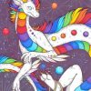 Fantasy Rainbow Dragon Diamond Painting