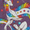 Fantasy Rainbow Dragon Diamond Painting