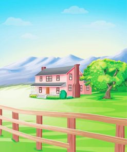 Farm House Diamond Painting