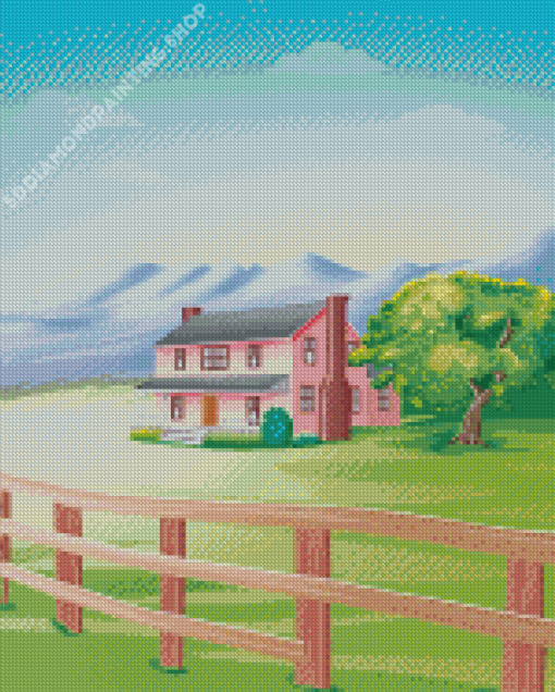 Farm House Diamond Painting